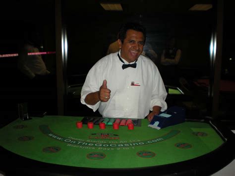 casino dealer for party